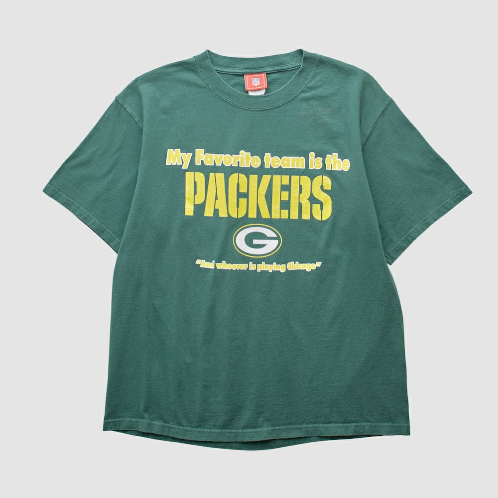 Green Bay Packers NFL 2000s T-shirt - Green T-shirts