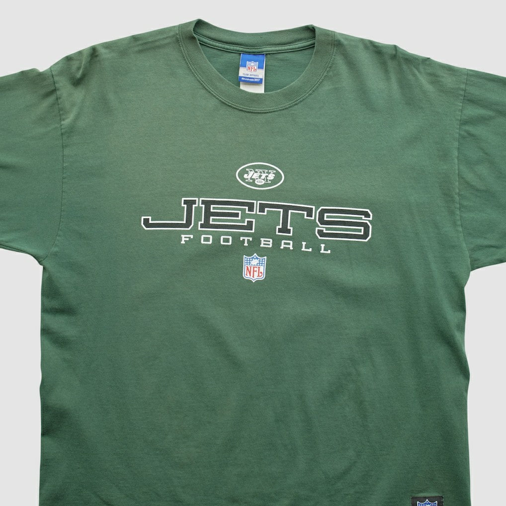 New York Jets Reebok 2000s Long Sleeve T-shirt - Green T-shirts
