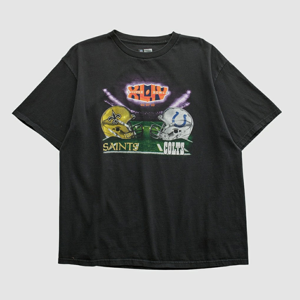 Super Bowl XLIV NFL 2010 T-shirt - Black T-shirts