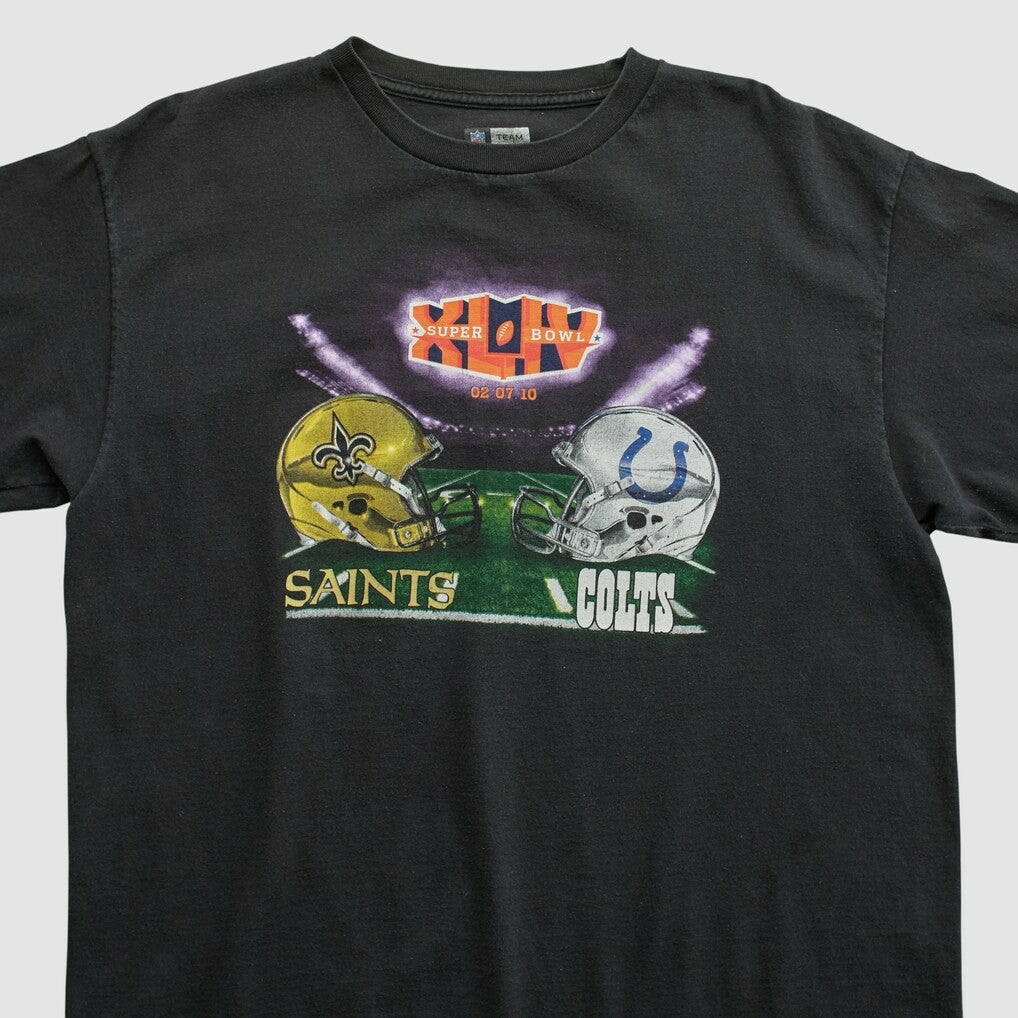 Super Bowl XLIV NFL 2010 T-shirt - Black T-shirts
