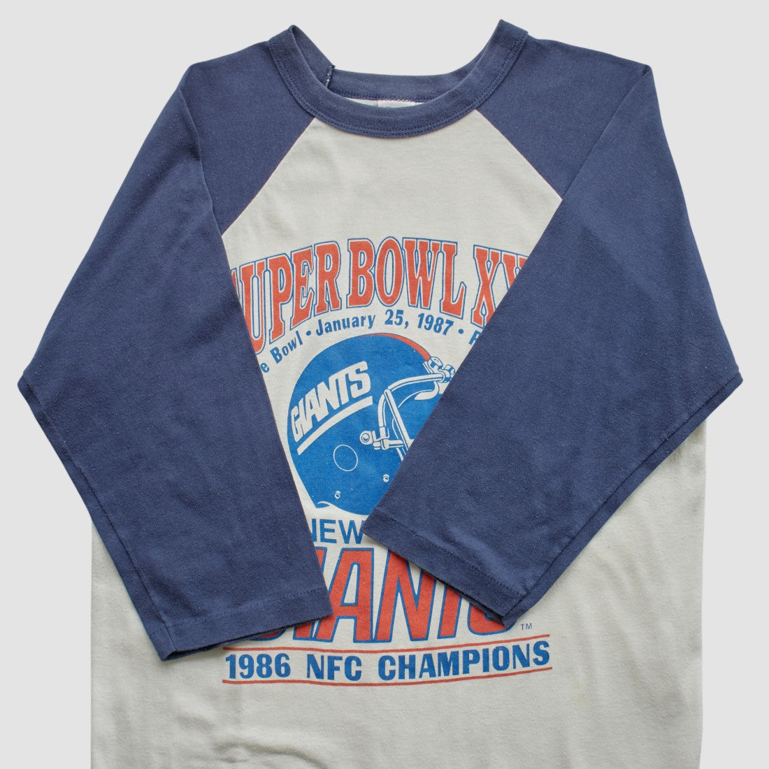 Super Bowl XXI Trench 1986 T-shirt - White T-shirts