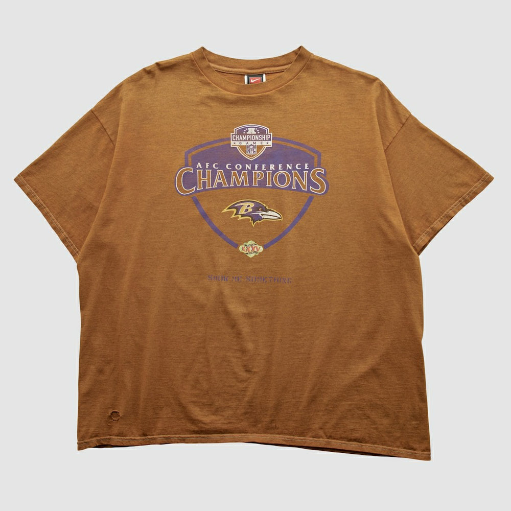 Baltimore Ravens 2001 T-shirt - Clay T-shirts
