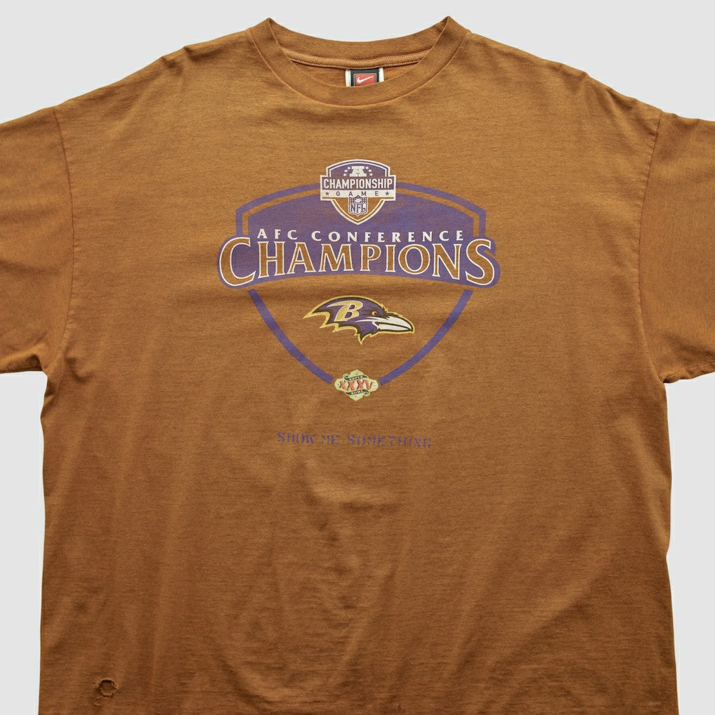 Baltimore Ravens 2001 T-shirt - Clay T-shirts