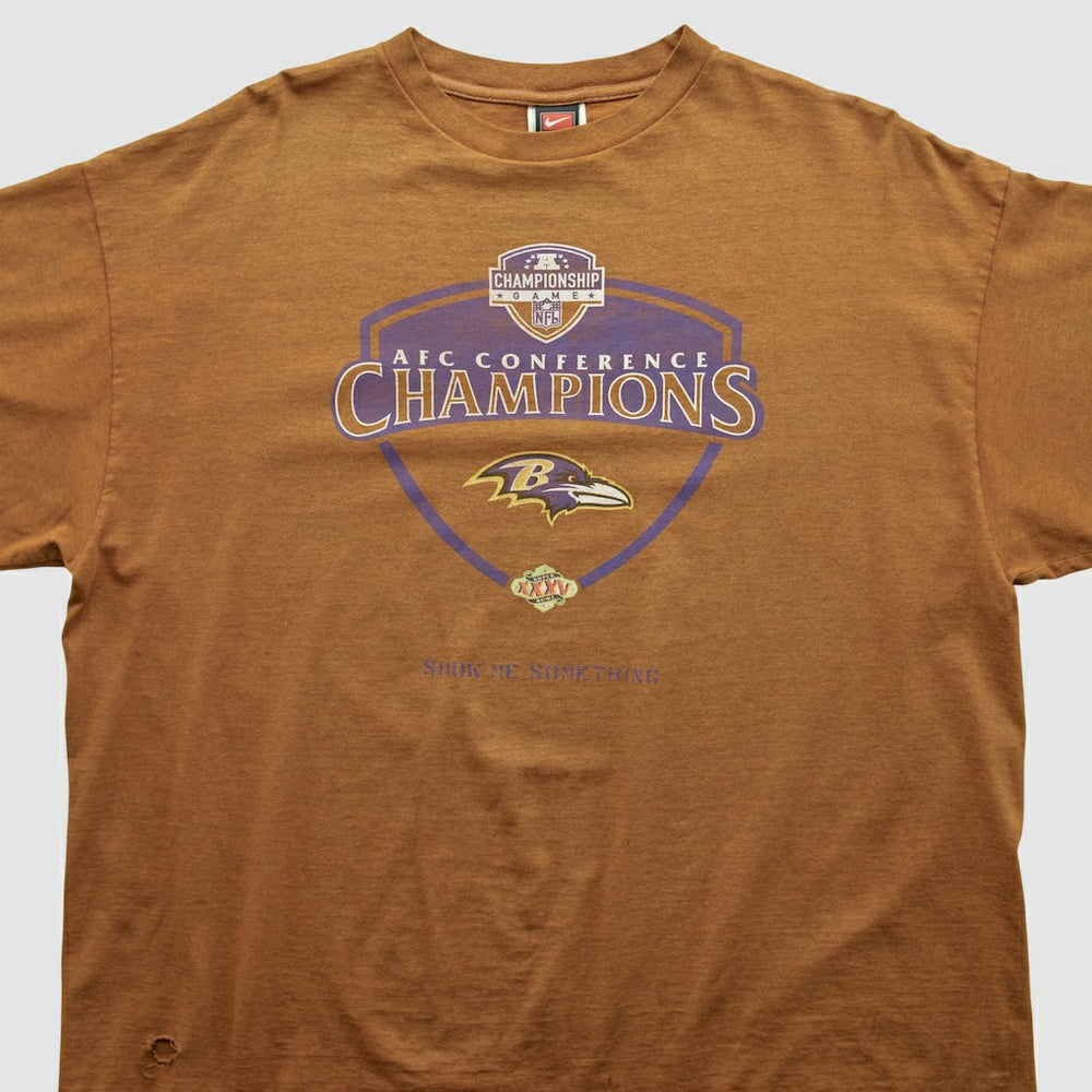 Baltimore Ravens 2001 T-shirt - Clay T-shirts