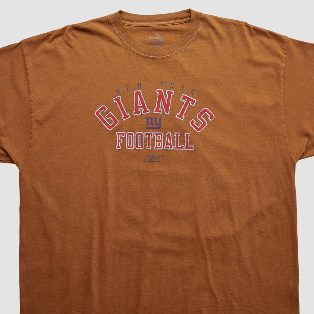 New York Giants Reebok 2000s T-shirt - Clay T-shirts