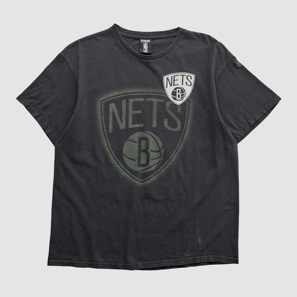 Brooklyn Nets UNK 2010s T-shirt Black Vintage - Vintage