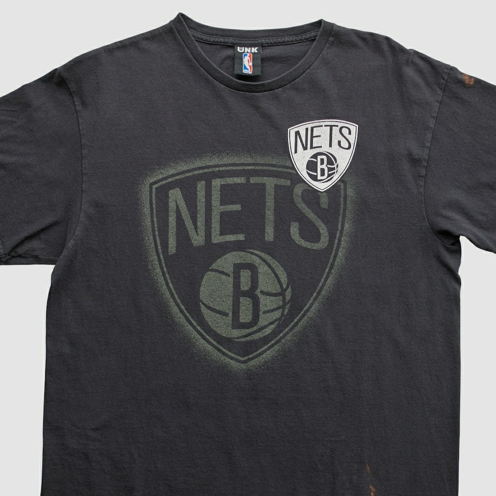Brooklyn Nets UNK 2010s T-shirt Black Vintage - Vintage