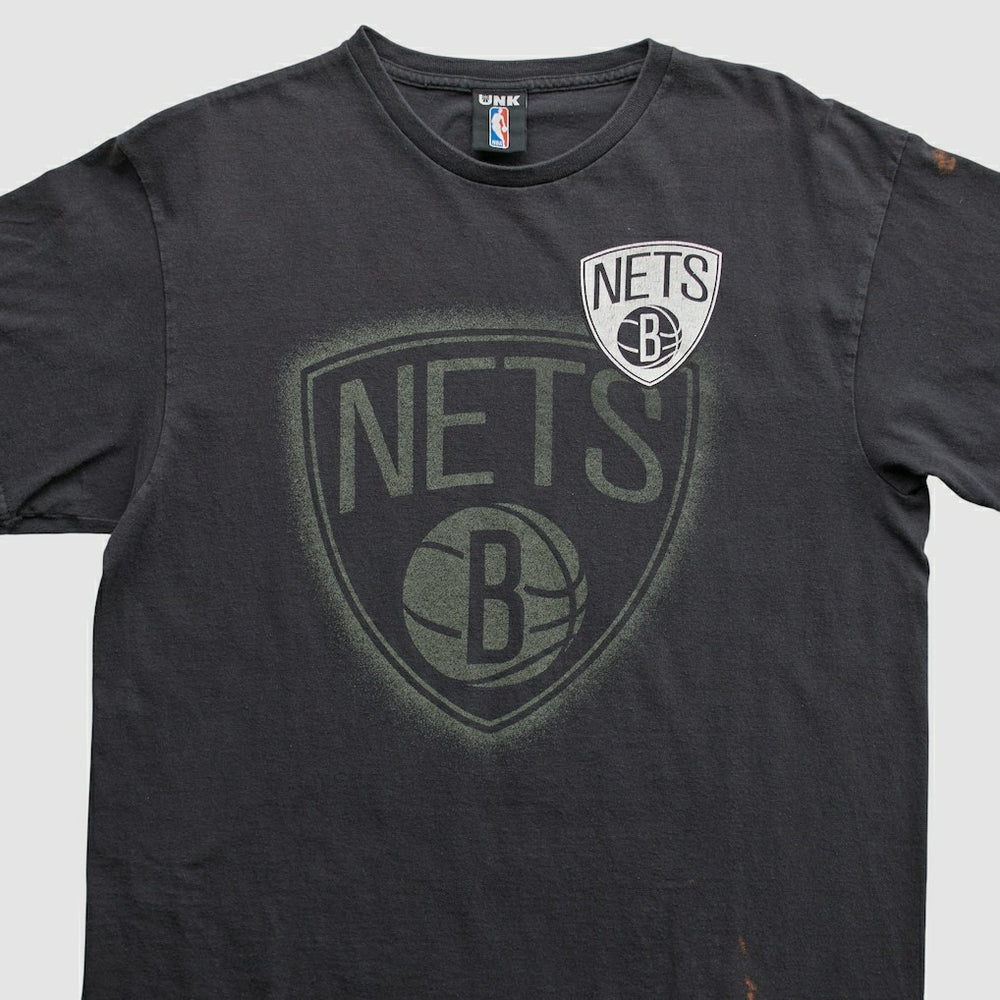 Brooklyn Nets UNK 2010s T-shirt Black Vintage - Vintage
