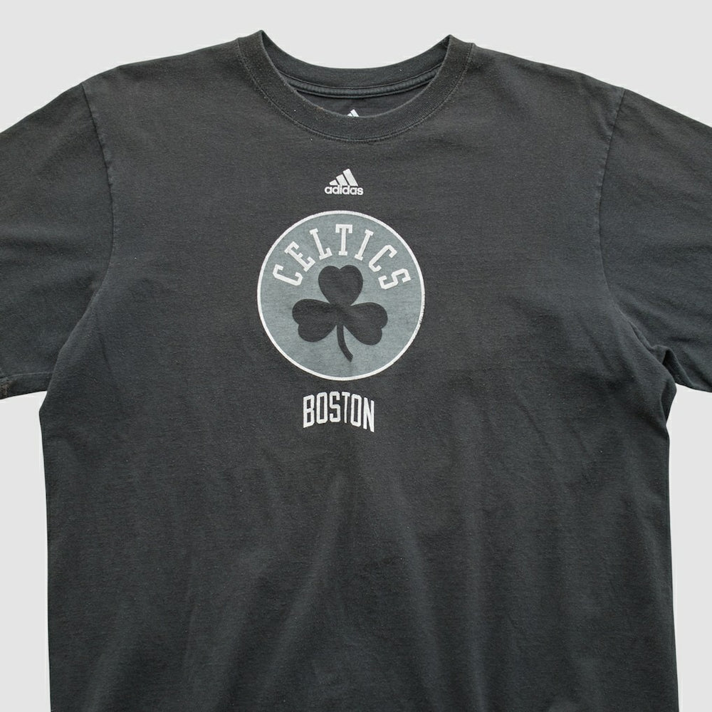 Boston Celtics 2010s T-shirt Black Vintage - Adidas