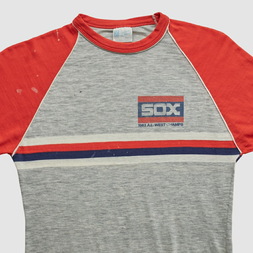 Chicago White Sox Sportswear by Famous 1983 T-shirt - Heather Gray - XVintage T-shirts