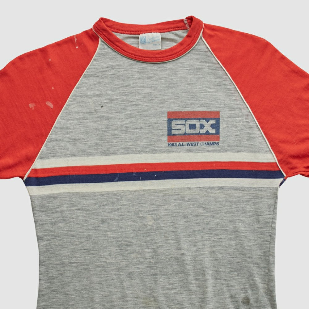 Chicago White Sox Sportswear by Famous 1983 T-shirt - Heather Gray - XVintage T-shirts