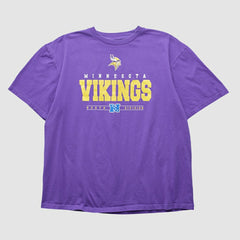 Minnesota Vikings NFL 2000s T-shirt - Purple T-shirts