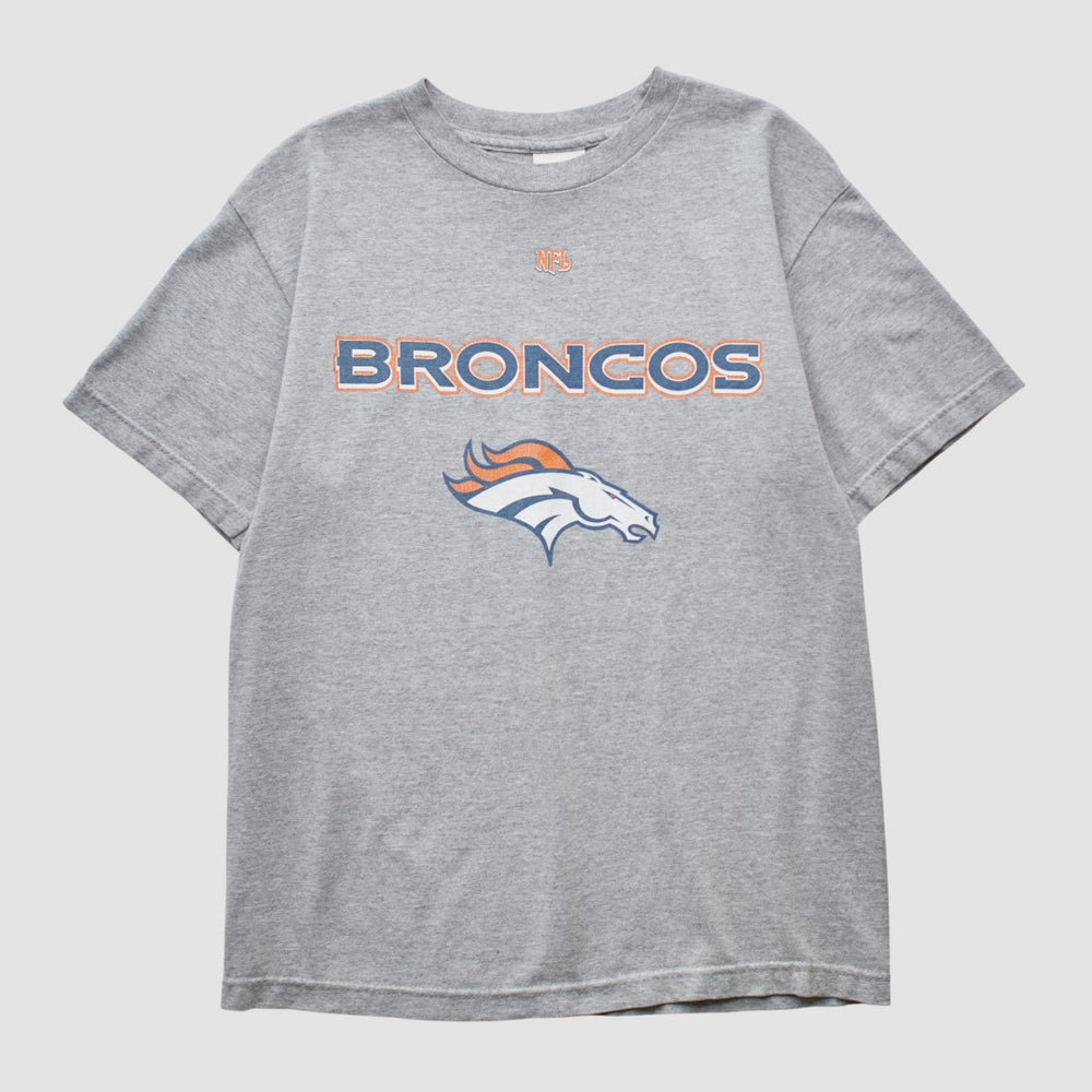 Denver Broncos NFL 2000s T-shirt - Heather Gray T-shirts