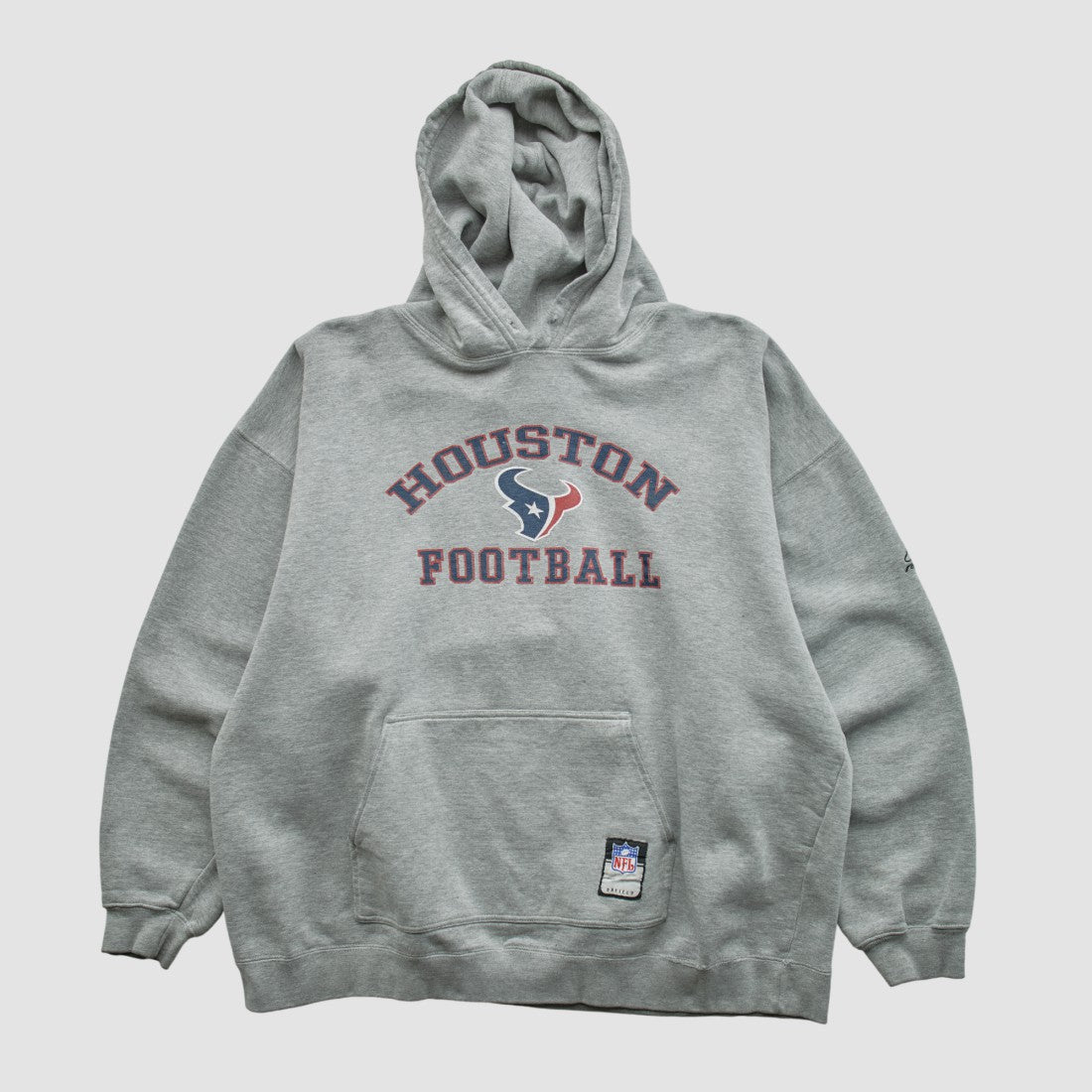Houston Texans NFL 2000s Hooded Pullover Sweatshirt - Heather Gray Pullover