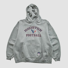 Houston Texans NFL 2000s Hooded Pullover Sweatshirt - Heather Gray Pullover
