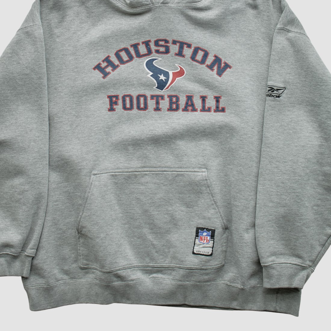 Houston Texans NFL 2000s Hooded Pullover Sweatshirt - Heather Gray Pullover