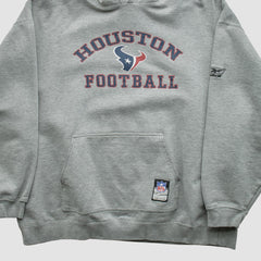 Houston Texans NFL 2000s Hooded Pullover Sweatshirt - Heather Gray Pullover