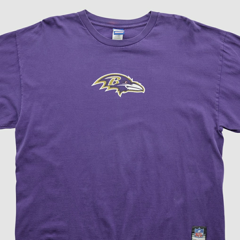 Baltimore Ravens Reebok 2000s Long Sleeve T-shirt - Purple T-shirts