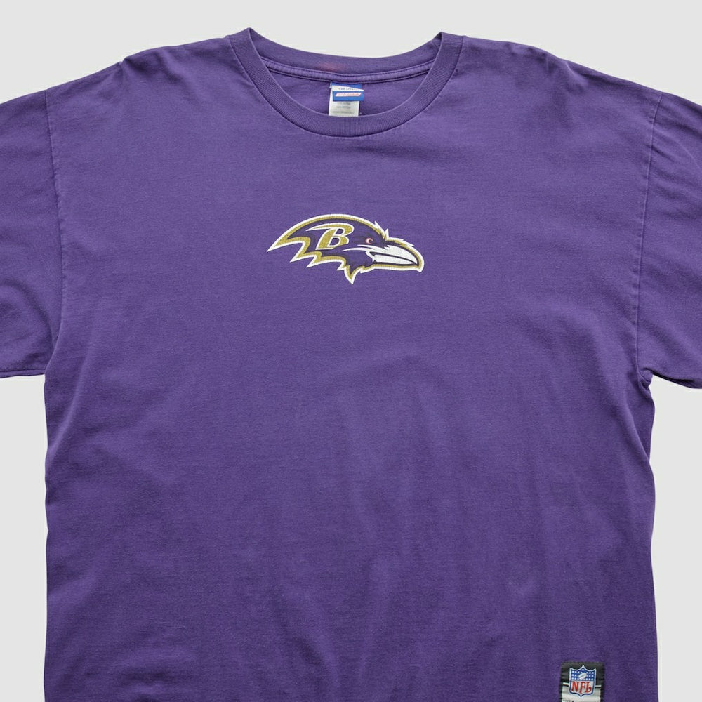 Baltimore Ravens Reebok 2000s Long Sleeve T-shirt - Purple T-shirts