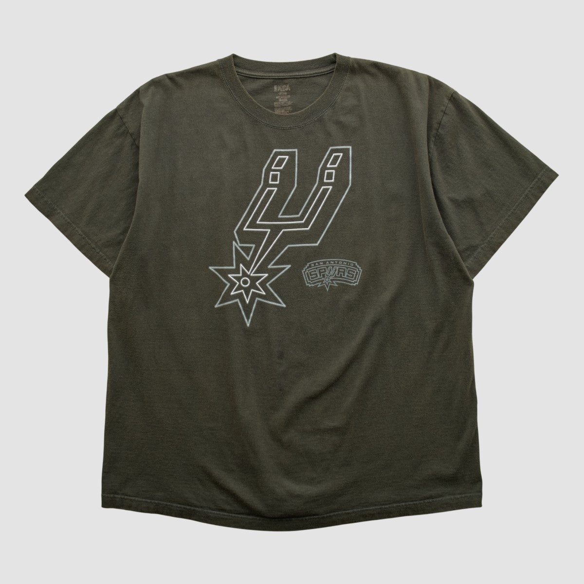 San Antonio Spurs NBA 2000s T-shirt Black Vintage - Vintage