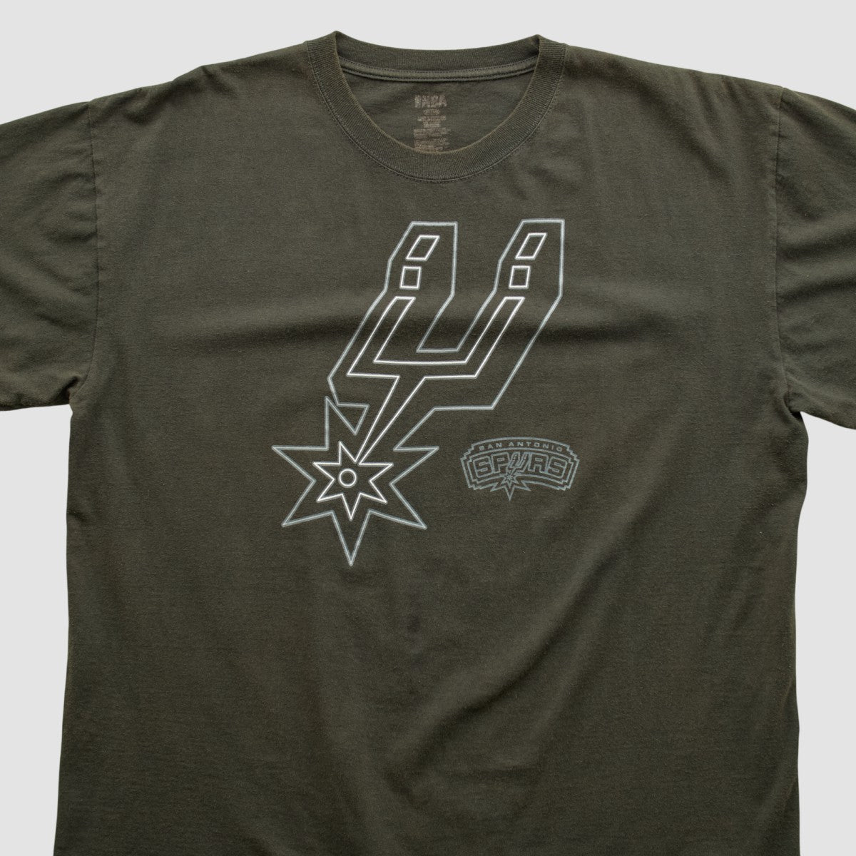 San Antonio Spurs NBA 2000s T-shirt Black Vintage - Vintage