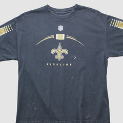New Orleans Saints Reebok 2000s T-shirt - Black T-shirts