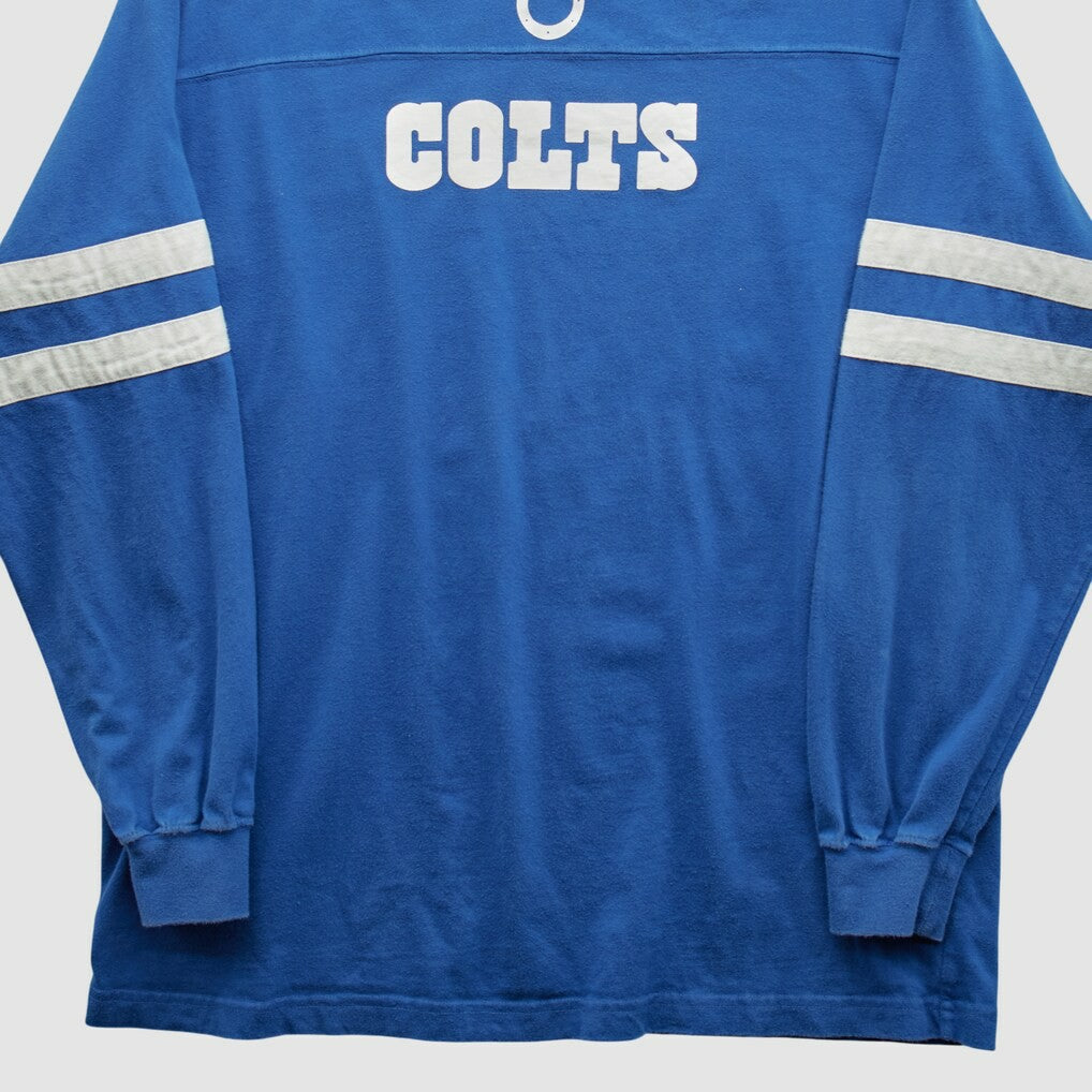 Indianapolis Colts NFL 2000s Long Sleeve T-shirt - Blue T-shirts