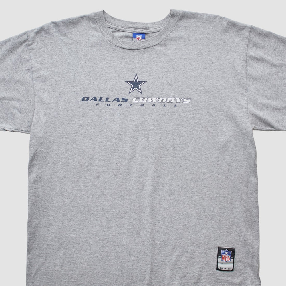 Dallas Cowboys Reebok 2000s T-shirt - Heather Gray T-shirts