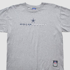 Dallas Cowboys Reebok 2000s T-shirt - Heather Gray T-shirts