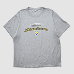 Pittsburgh Steelers 2000s T-shirt - Heather Gray T-shirts