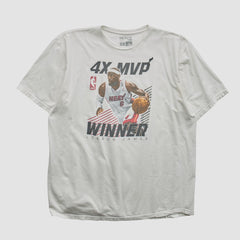 Lebron James 2010s T-shirt White Vintage - Adidas