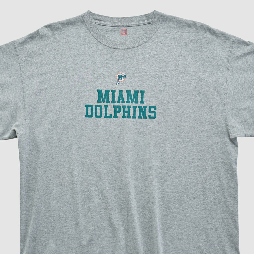 Miami Dolphins NFL 2000s T-shirt - Heather Gray T-shirts
