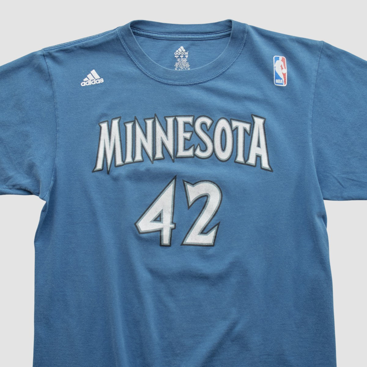 Minnesota Timberwolves 2010s T-shirt Blue Vintage - Adidas