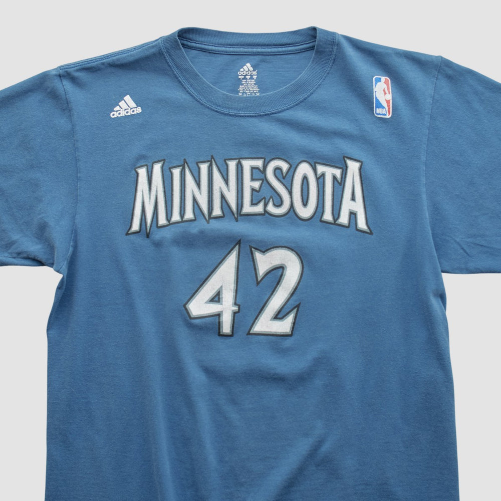Minnesota Timberwolves 2010s T-shirt Blue Vintage - Adidas