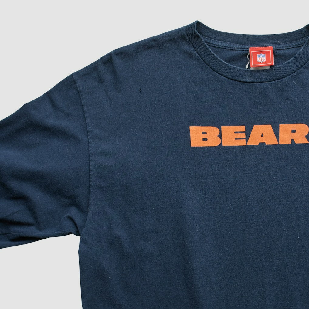 Chicago Bears NFL 2000s Long Sleeve T-shirt - Navy T-shirts