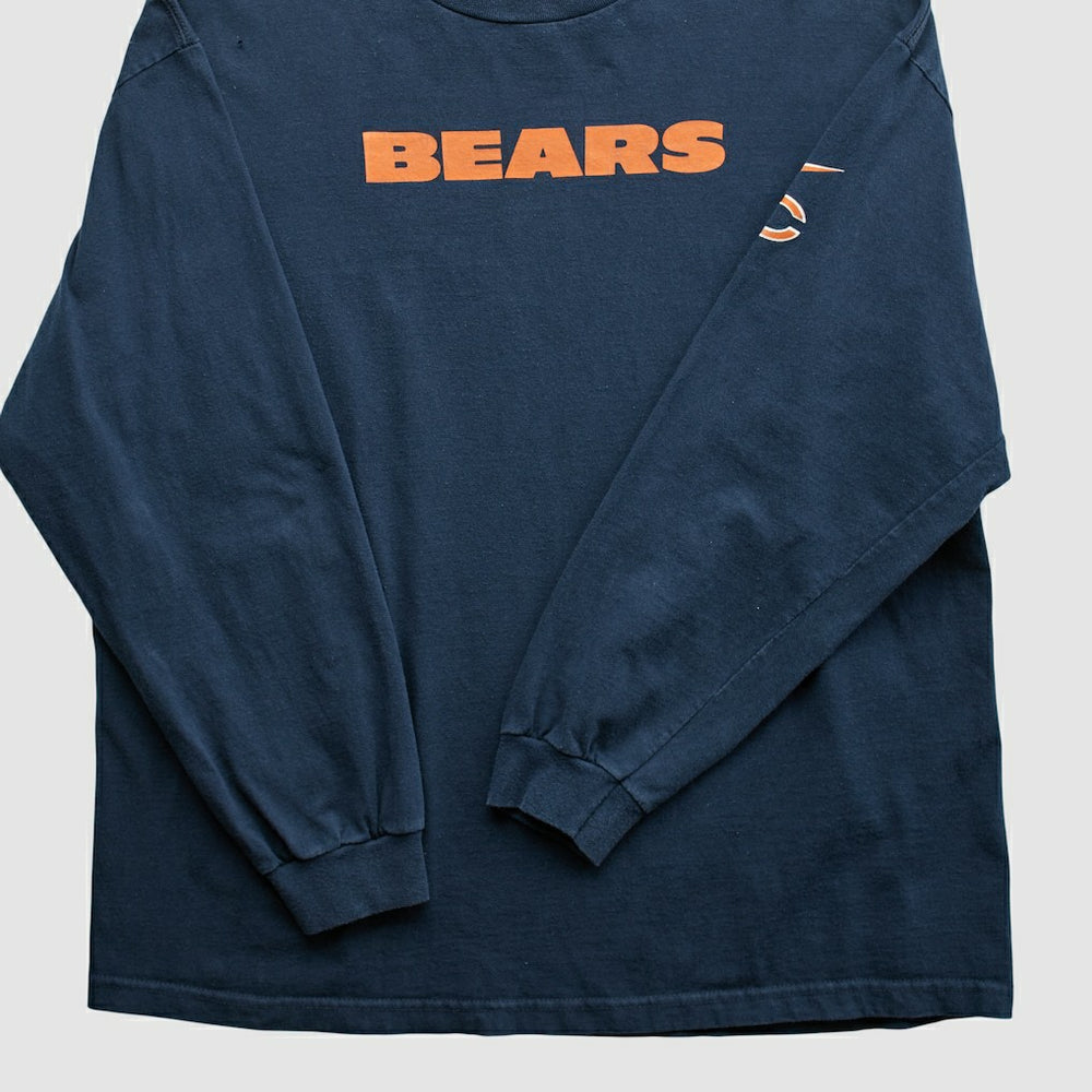 Chicago Bears NFL 2000s Long Sleeve T-shirt - Navy T-shirts