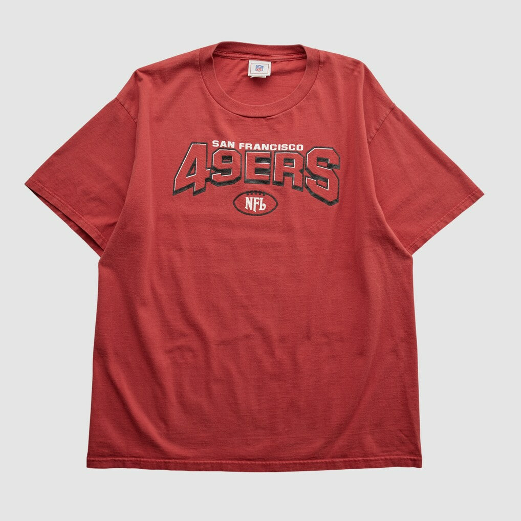 San Francisco 49ers NFL 2000s T-shirt - Red T-shirts