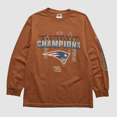 New England Patriots Alstyle 2003 Long Sleeve T-shirt - Clay T-shirts