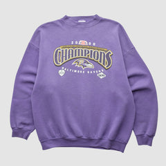 Baltimore Ravens Tultex 2000 Pullover Sweatshirt - Purple Pullover