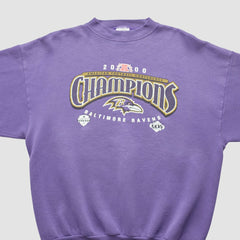 Baltimore Ravens Tultex 2000 Pullover Sweatshirt - Purple Pullover