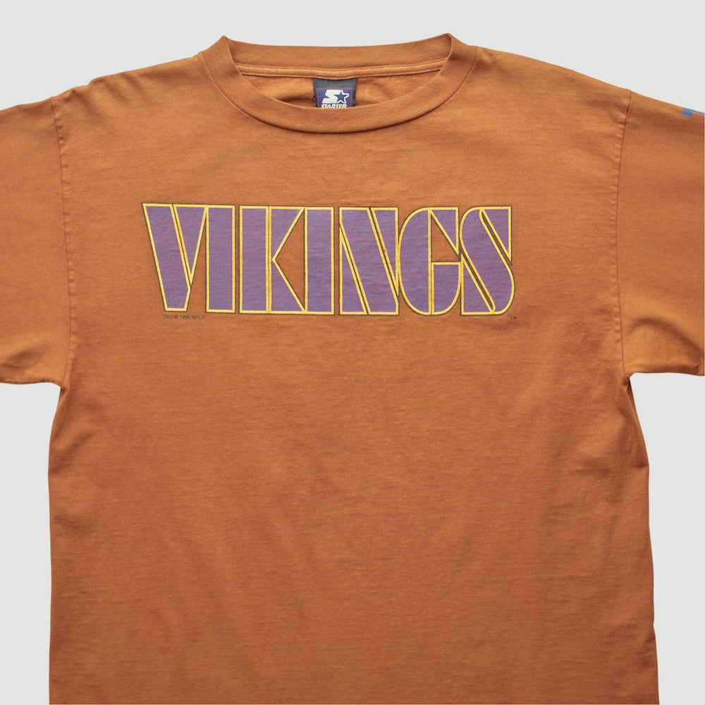 Minnesota Vikings Starter 90s Long Sleeve T-shirt - Clay T-shirts