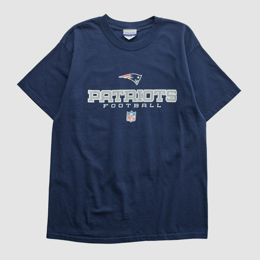 New England Patriots Reebok 2000s T-shirt - Navy T-shirts