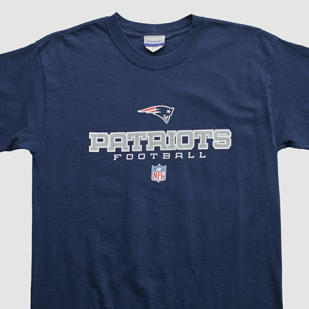 New England Patriots Reebok 2000s T-shirt - Navy T-shirts