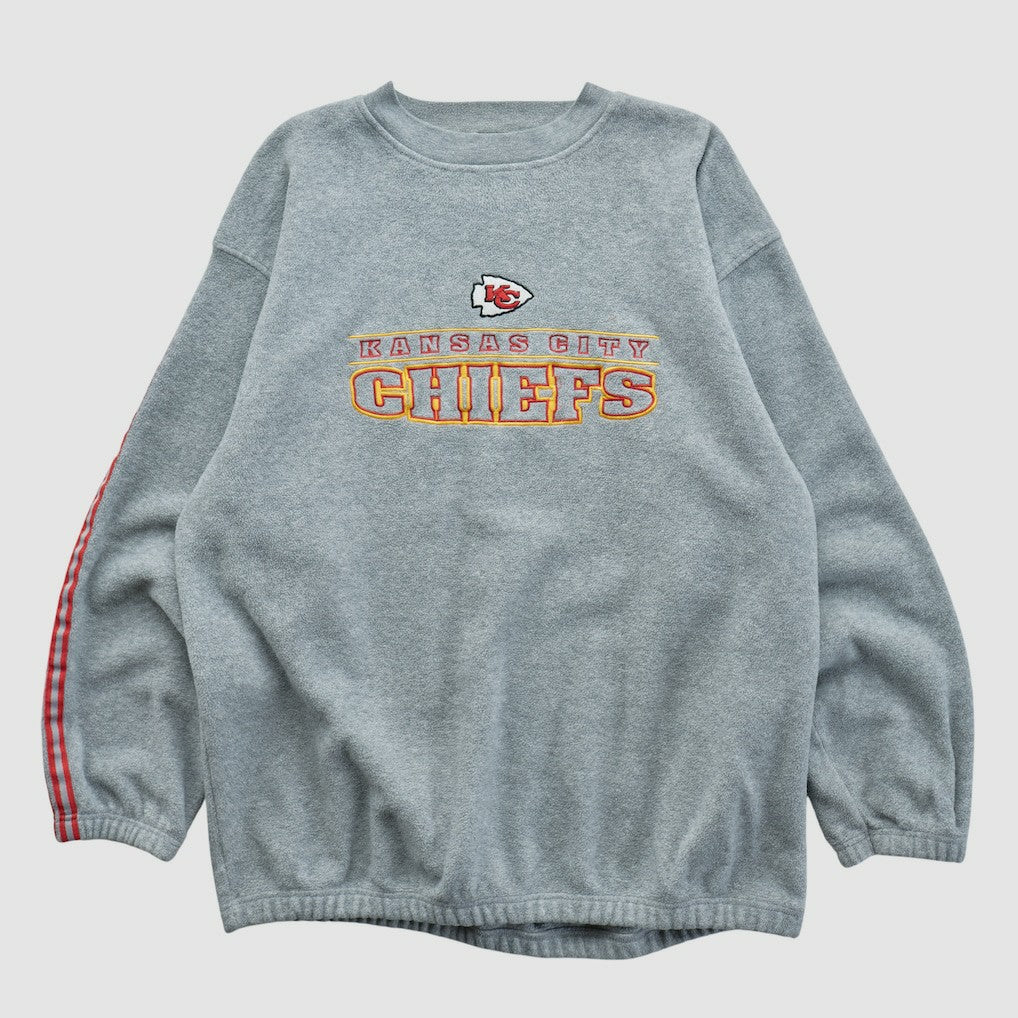 Kansas City Chiefs Active 2000s Pullover Sweatshirt - Gray Pullover