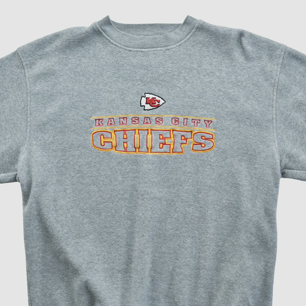 Kansas City Chiefs Active 2000s Pullover Sweatshirt - Gray Pullover