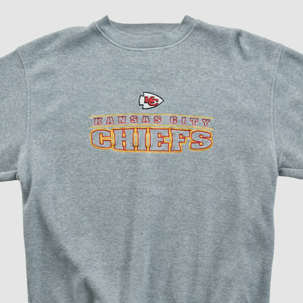 Kansas City Chiefs Active 2000s Pullover Sweatshirt - Gray Pullover
