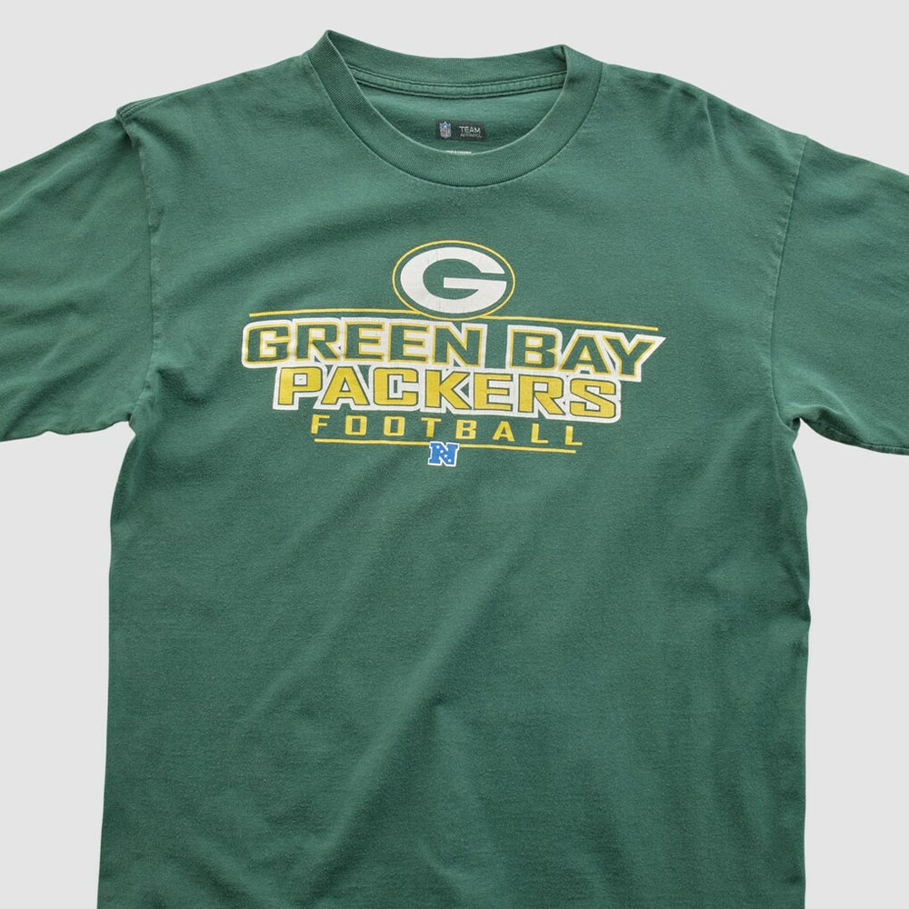 Green Bay Packers NFL 2000s Long Sleeve T-shirt - Green T-shirts