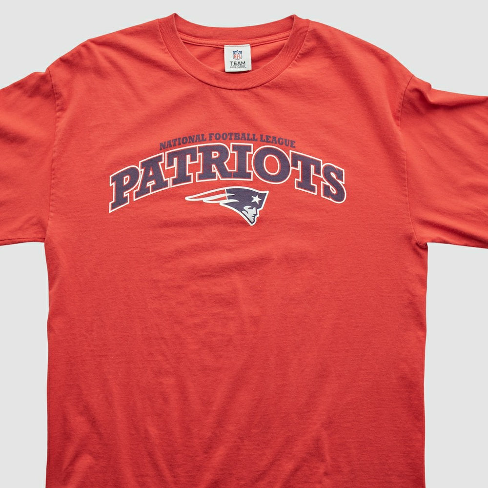 New England Patriots NFL 2010s Long Sleeve T-shirt - Red T-shirts