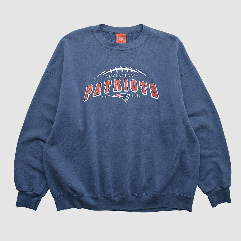 New England Patriots NFL 2000s Pullover Sweatshirt - Navy Pullover