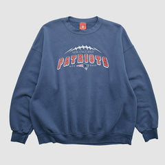 New England Patriots NFL 2000s Pullover Sweatshirt - Navy Pullover